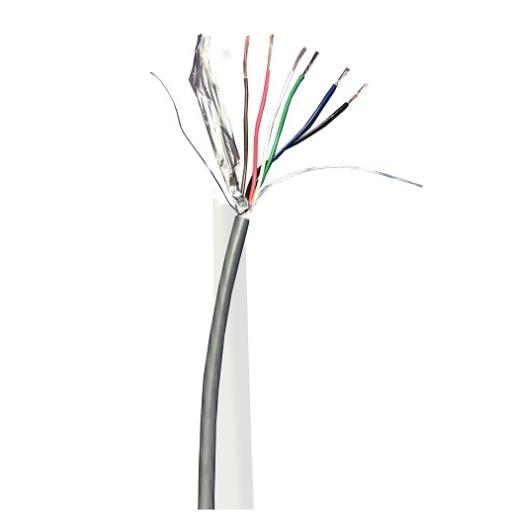 18/6 AWG Stranded Wire, 10A 125V, White Jacket – Sold by the Foot