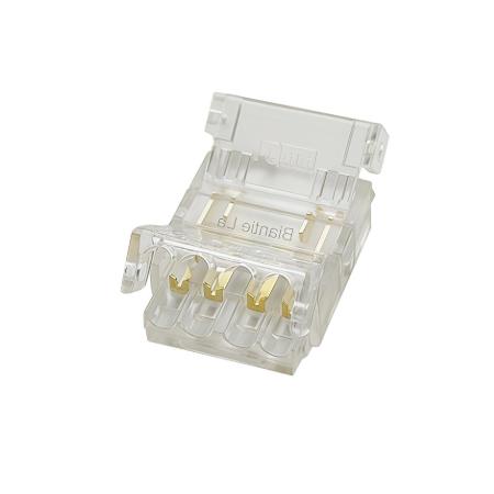Edge Wire-to-Strip Connector, 4-pin 10mm (RGB)