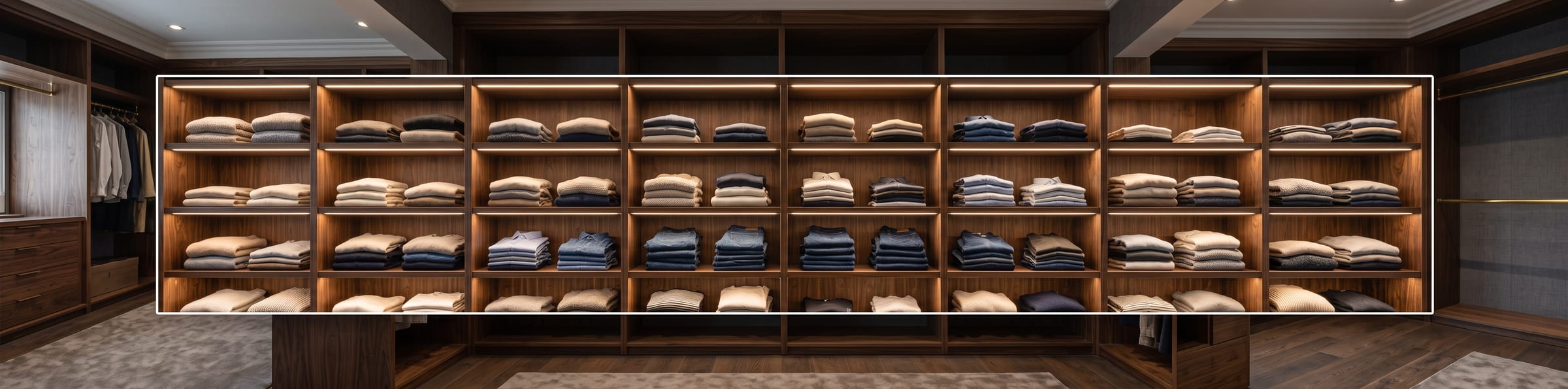 Closet Shelf Lighting